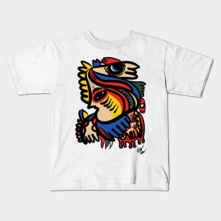 Red Totem Graffiti Kids T-Shirt